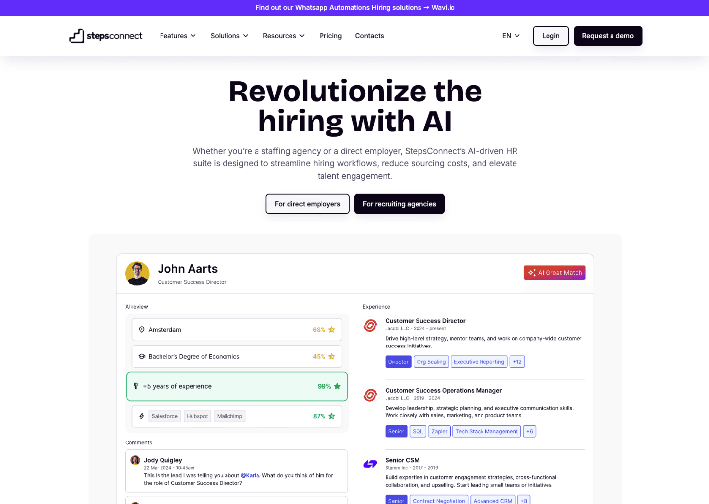 StepsConnect — screenshot